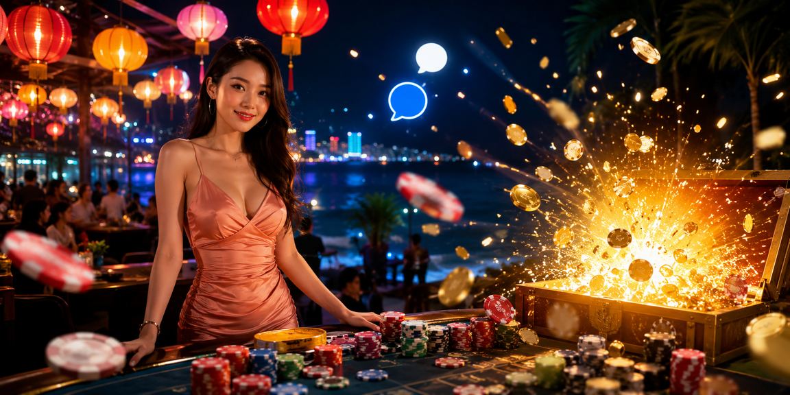 Không khí cá cược sôi động tại Nha Trang về đêm